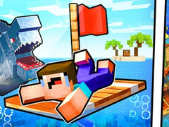 Jogo Noob Raft: Ocean Survival