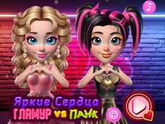 Jogo Vibrant Hearts Glamour vs Punk