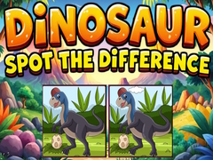 Jogo Dinosaur Spot the Difference