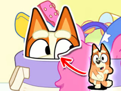 Jogo Jigsaw Puzzle: Bluey Hide & Seek