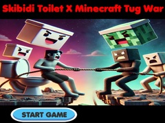 Jogo Skibidi Toilet X Minecraft Tug War