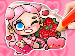 Jogo Coloring Book: Avatar Valentine's