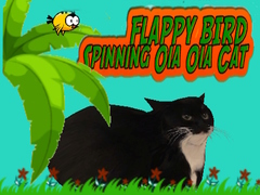 Jogo Flappy Bird Spinning oia oia Cat