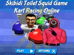 Jogo Skibidi Toilet Squid Game Kart Racing Online