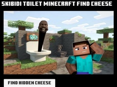 Jogo Skibidi Toilet Minecraft Find Cheese