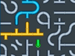 Jogo Connect The Pipes Water Puzzle