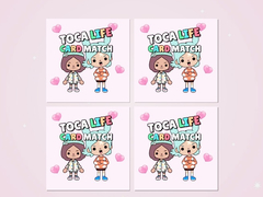Jogo Toca Life Memory Card Match
