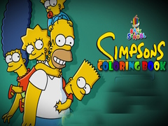 Jogo Back To School Simpsons Coloring Book