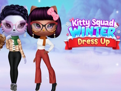 Jogo Kitty Squad Winter Dress up