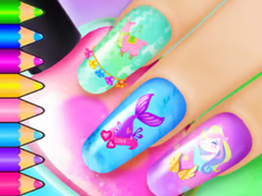 Jogo Coloring Book: Nail Art Salon