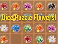Jogo Dice Puzzle Flowers!