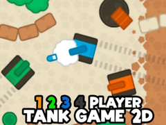 Jogo 1 2 3 4 Player Tank Game 2D