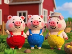 Jogo Find The Differences: The 3 Little Pigs