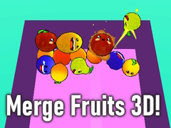 Jogo Merge Fruits 3D!