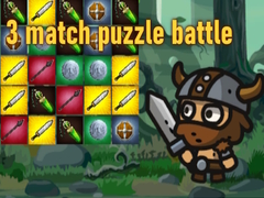 Jogo 3 match puzzle battle