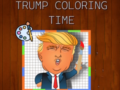 Jogo Trump Coloring Time