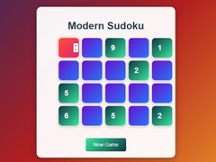 Jogo Modern Sudoku