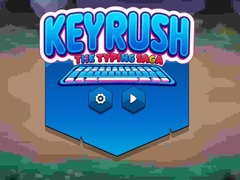 Jogo Key Rush - Typing Saga