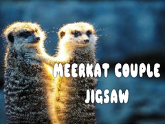 Jogo Meerkat Couple Jigsaw