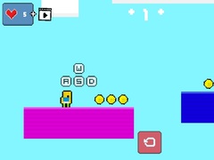 Jogo 2d Obby Rainbow Parkour