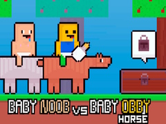 Jogo Baby Noob vs Baby Obby Horse