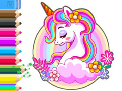 Jogo Coloring Book: Unicorn Garden