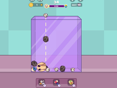 Jogo Capy Merge: Animal Drop Puzzle