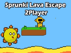 Jogo Sprunki Lava Escape 2Player