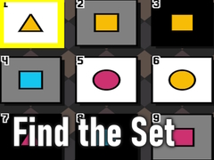 Jogo Find the Set