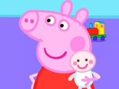 Jogo Jigsaw Puzzle: Peppa Pig New Baby