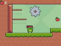 Jogo Green Ninja Collects Apples