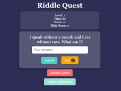 Jogo Riddle Quest Brain Teaser