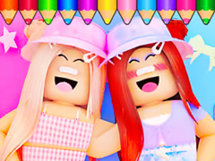 Jogo Coloring Book: Roblox Bestie