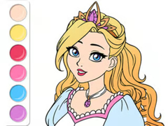 Jogo Coloring Book: Princess Prom Dress