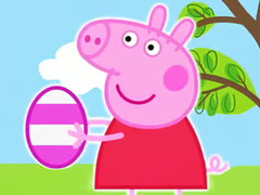 Jogo Jigsaw Puzzle: Peppa Pig Easter Eggs
