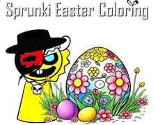 Jogo Sprunki Easter Coloring