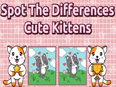 Jogo Spot the Differences Cute Kittens