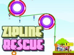 Jogo Zipline People Rescue