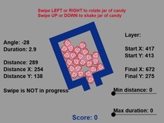Jogo Candy Shake Shake Gravity Puzzle