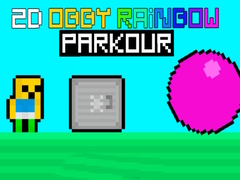 Jogo 2D Obby Rainbow Parkour