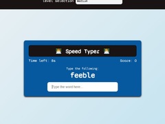 Jogo Speed Typer