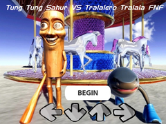 Jogo Tung Tung Sahur VS Tralalero Tralala FNF