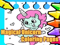 Jogo Magical Unicorn Coloring Pages