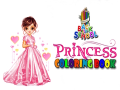 Jogo Back To School Princess Coloring Book