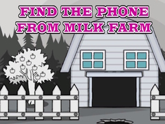 Jogo Find The Phone From Milk Farm