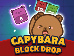 Jogo Capybara Block Drop