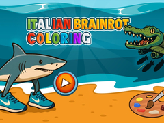 Jogo Italian Brainrot Coloring
