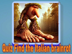 Jogo Quiz Find the Italian brainrot 