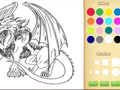 Jogo Dragon Chimera Coloring Book