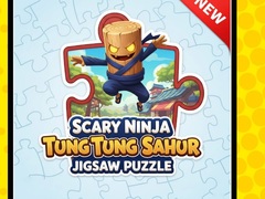 Jogo Scary Ninja Tung Tung Sahur Jigsaw Puzzle